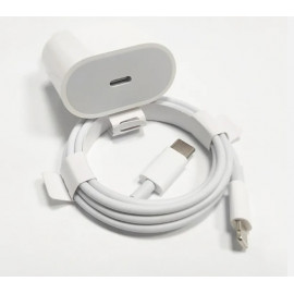 Fali töltő adapter USB-C bemenettel + Lightning kábel