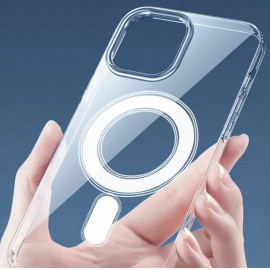 iPhone 14 Pro - MagSafe átlátszó tok
